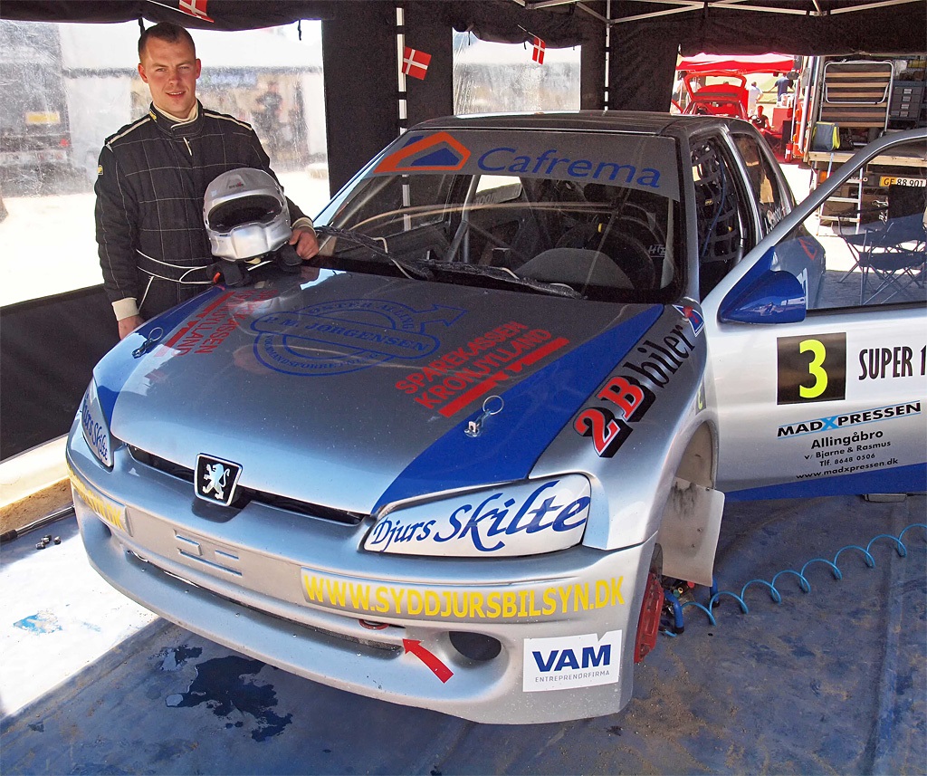 MNJ’eren har scoret 7 DM-medaljer gennem 7 sæsoner med sin Peugeot 106 MAXI
